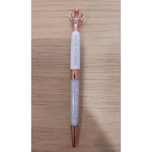 Positivity Quote Pen In White